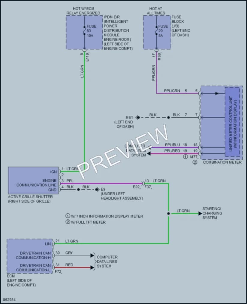 2024 Nissan Rogue Active Bodyworks wiring diagram preview
