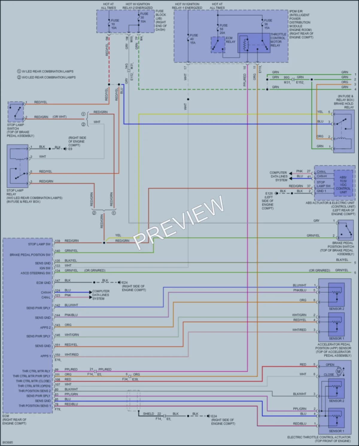 2024 Nissan TitanXD Cruise Control wiring diagram preview
