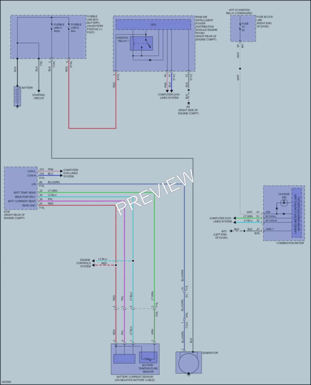 2024 Nissan TitanXD Starting Charging wiring diagram preview