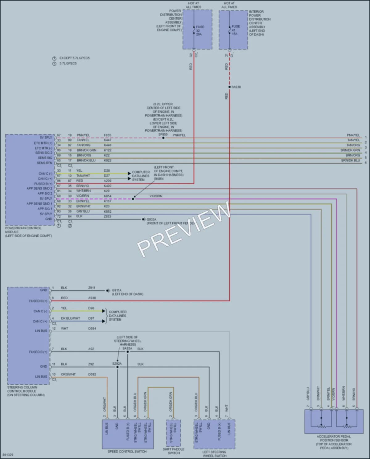 2024 Ram 1500 Cruise Control Wiring Diagrams protected preview
