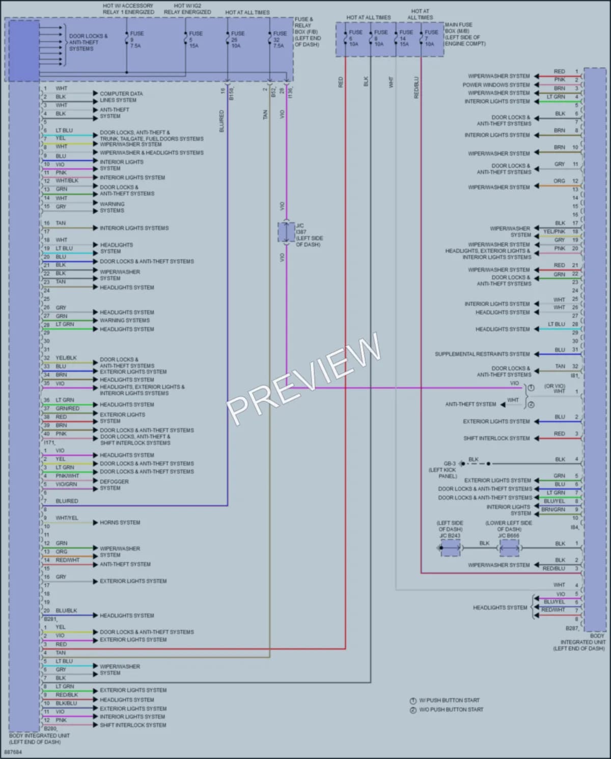 2024 Subaru Ascent Body Control Modules Wiring Diagrams protected preview
