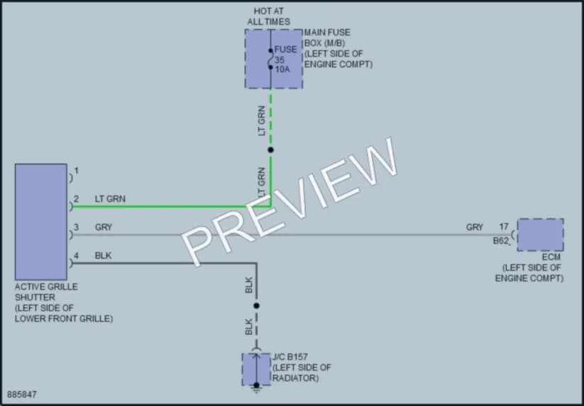 2024 Subaru Crosstrek Active Bodyworks wiring diagram preview