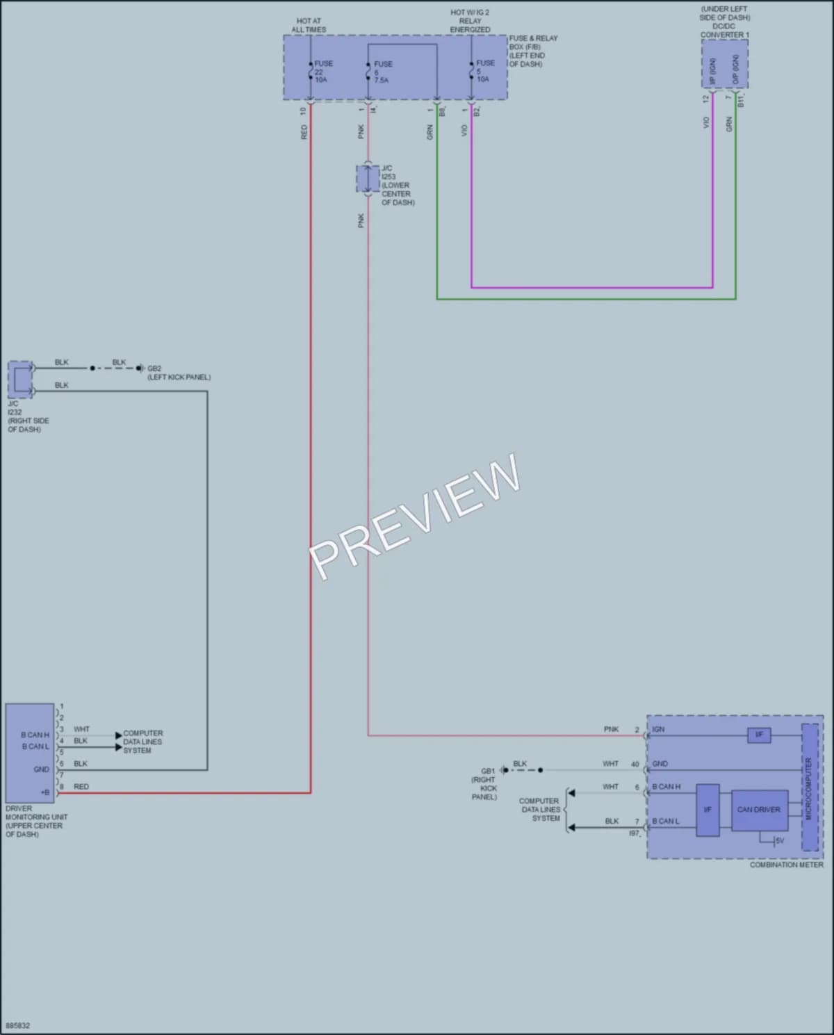 2024 Subaru Crosstrek Navigation wiring diagram preview