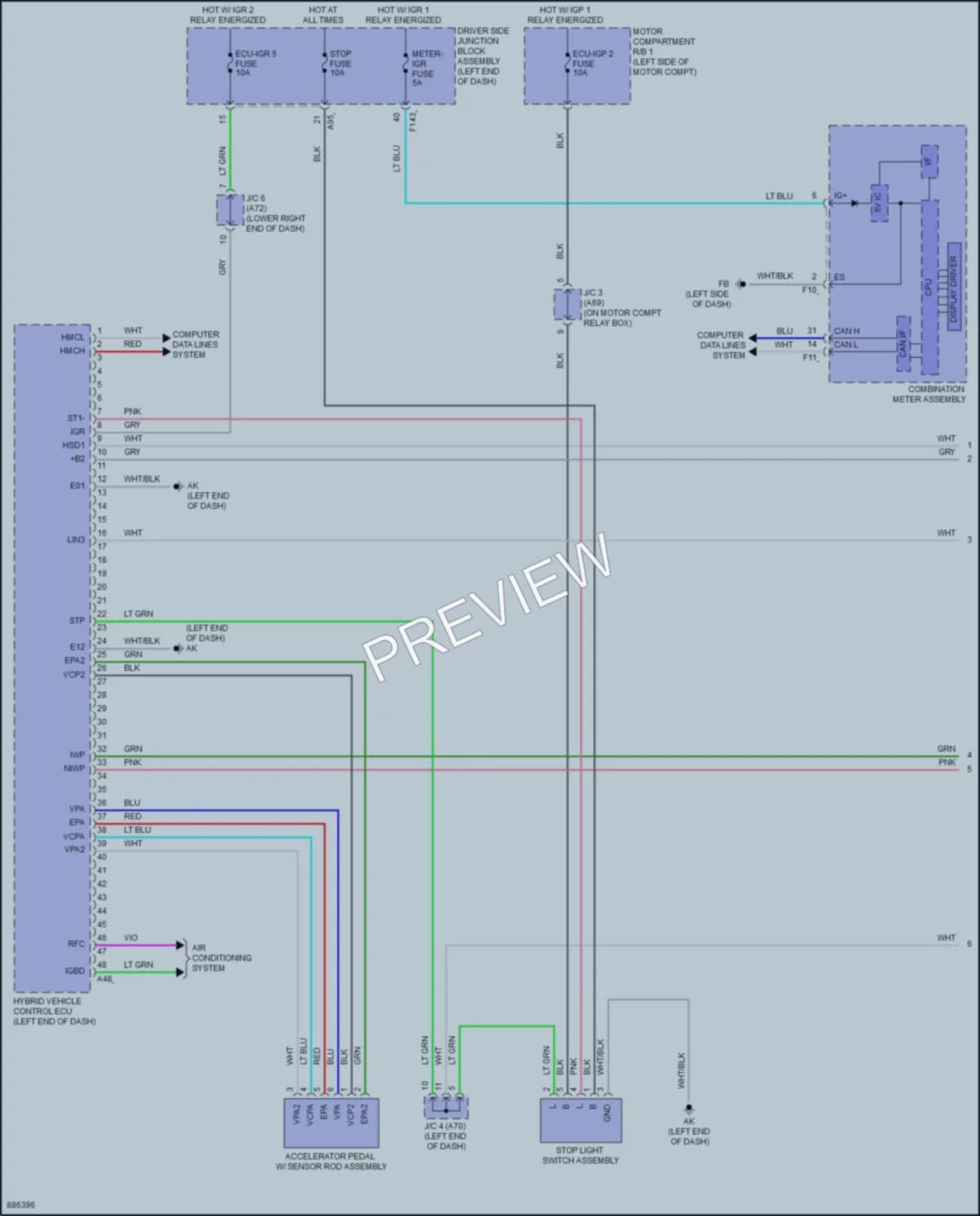 2024 Subaru Solterra Engine Performance wiring diagram preview