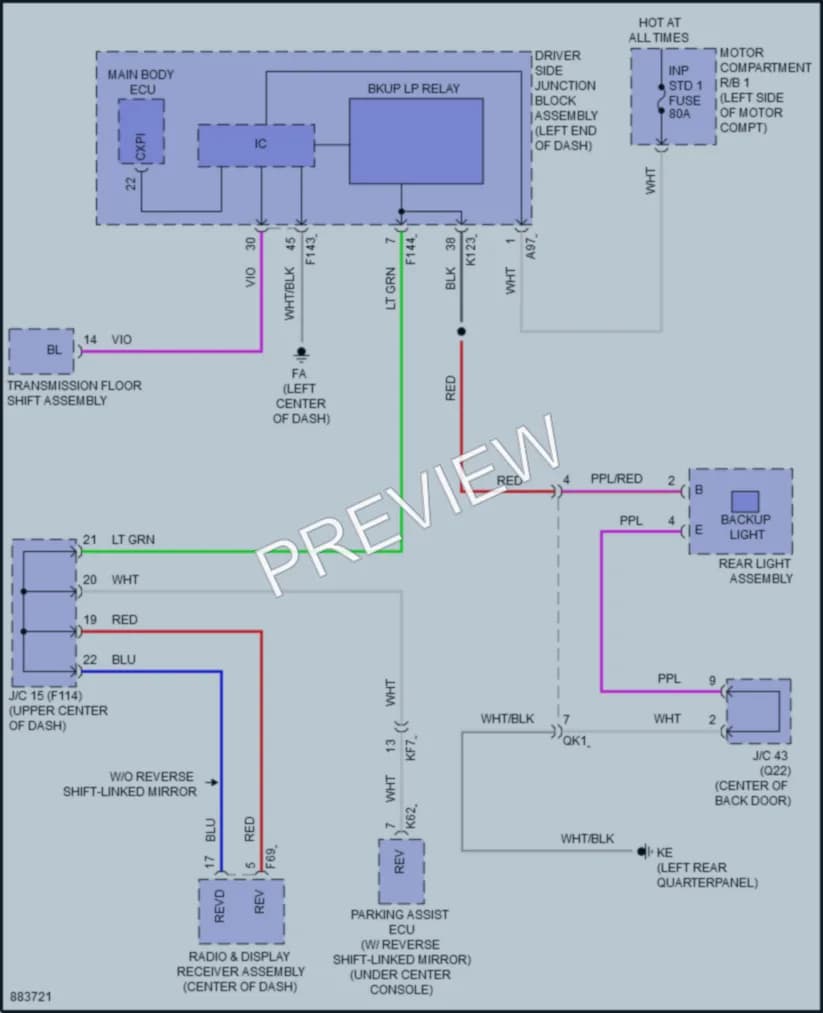 2024 Subaru Solterra Exterior Lights wiring diagram preview