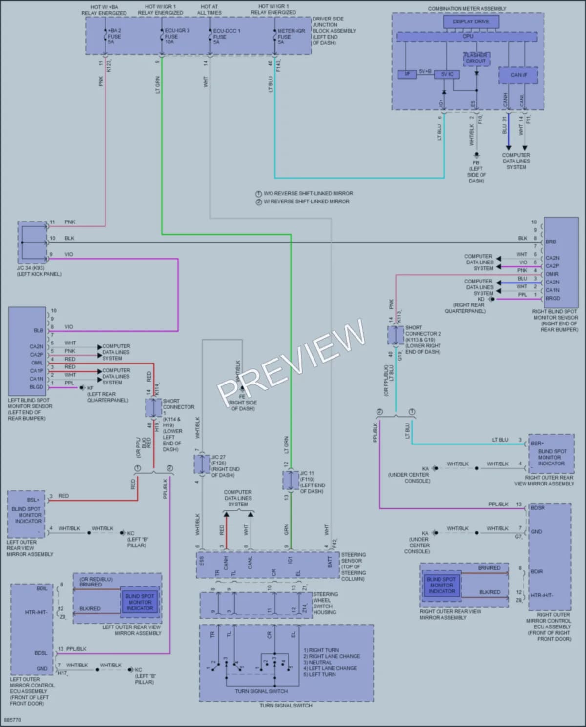 2024 Subaru Solterra Navigation wiring diagram preview