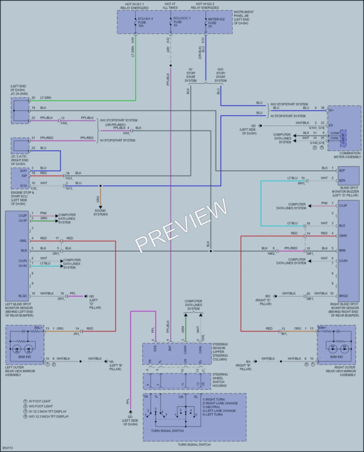 2024 Toyota RAV4Hybrid Navigation wiring diagram preview