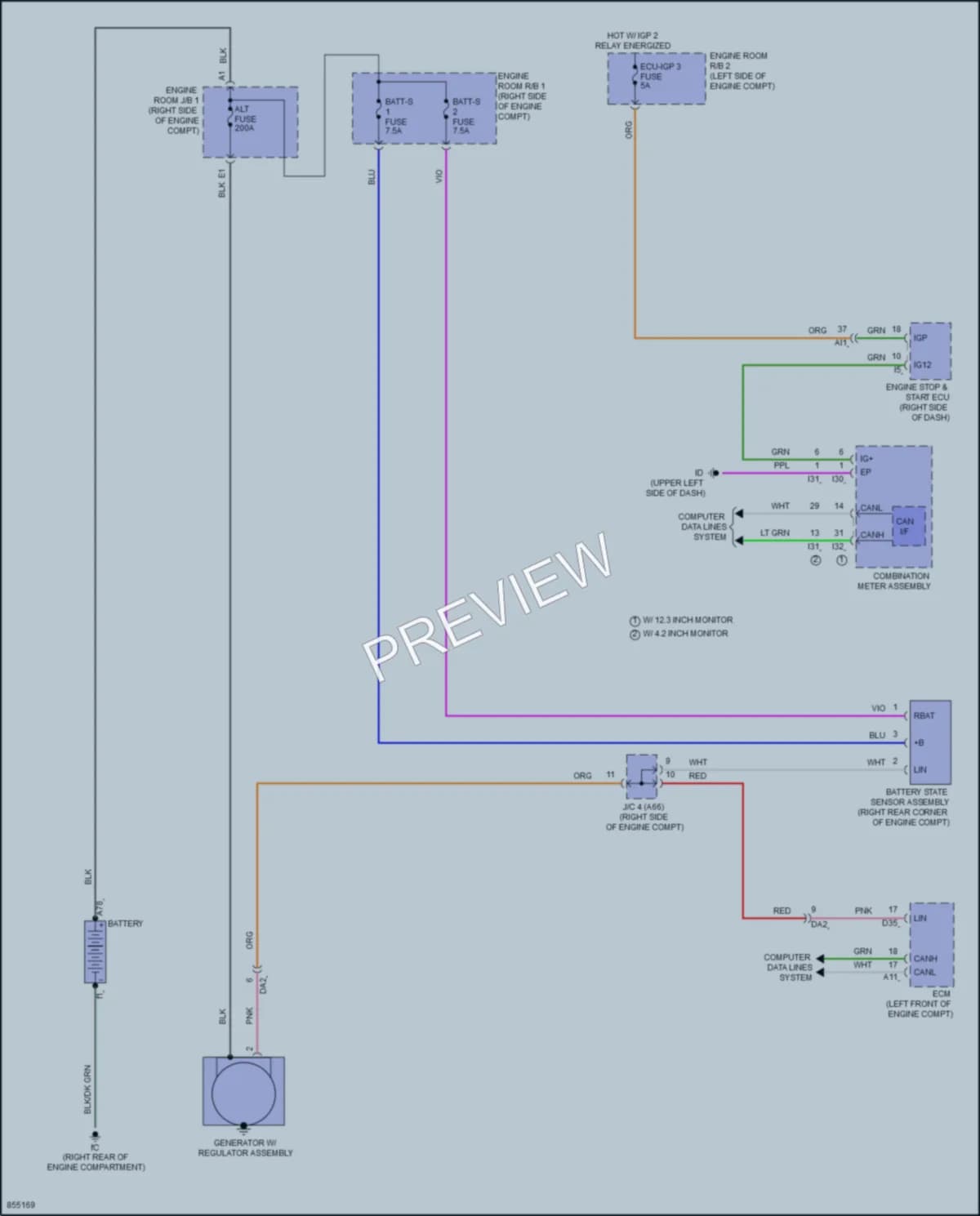 2024 Toyota TundraHybrid Starting Charging wiring diagram preview