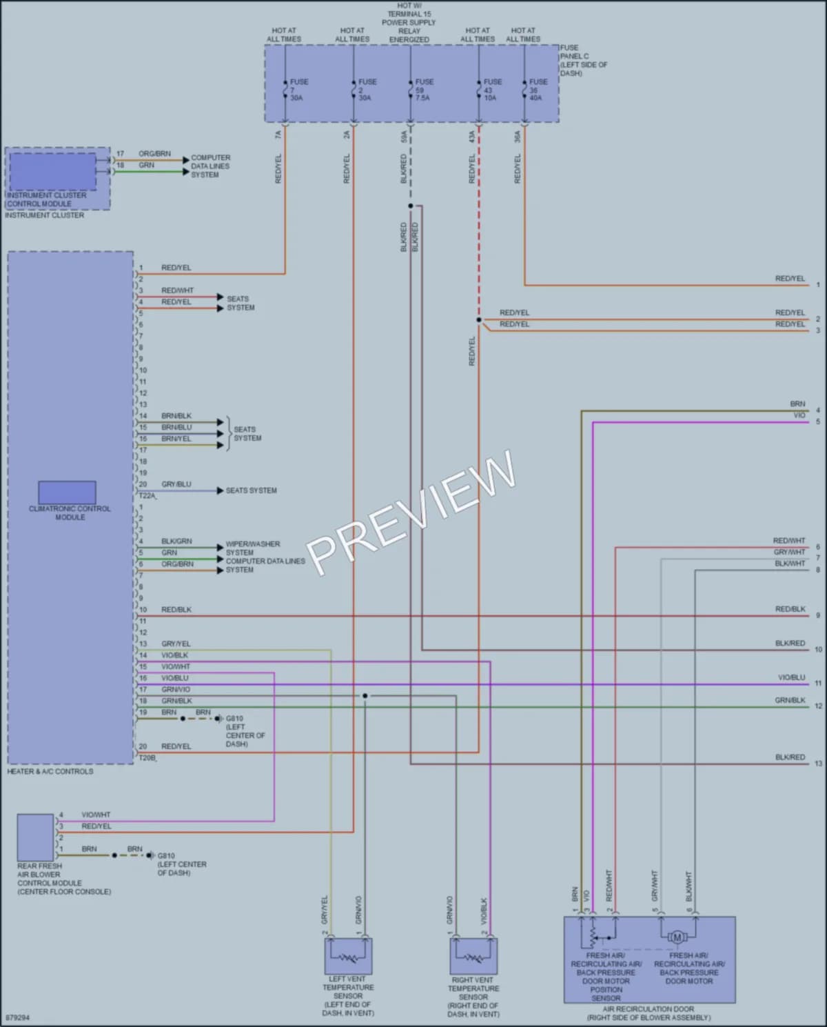 2024 Volkswagen Atlas Air Conditioning Wiring Diagrams protected preview