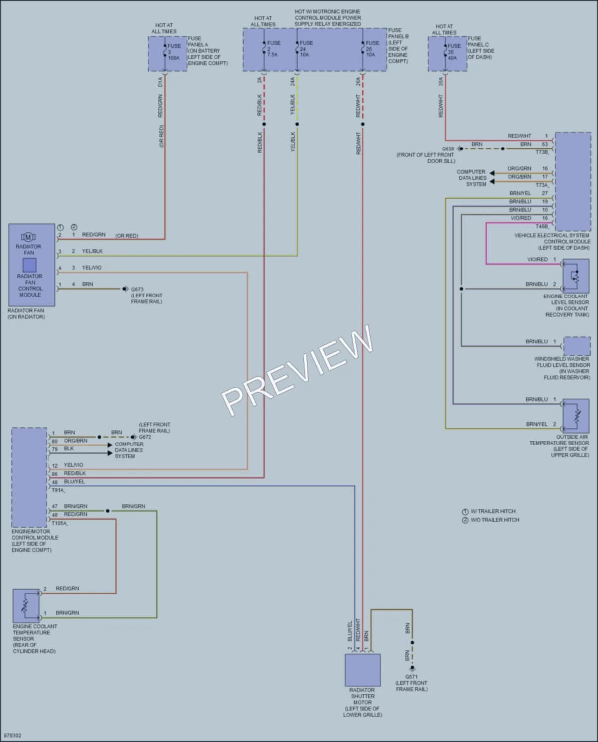 2024 Volkswagen Atlas Cooling Fan Wiring Diagrams protected preview