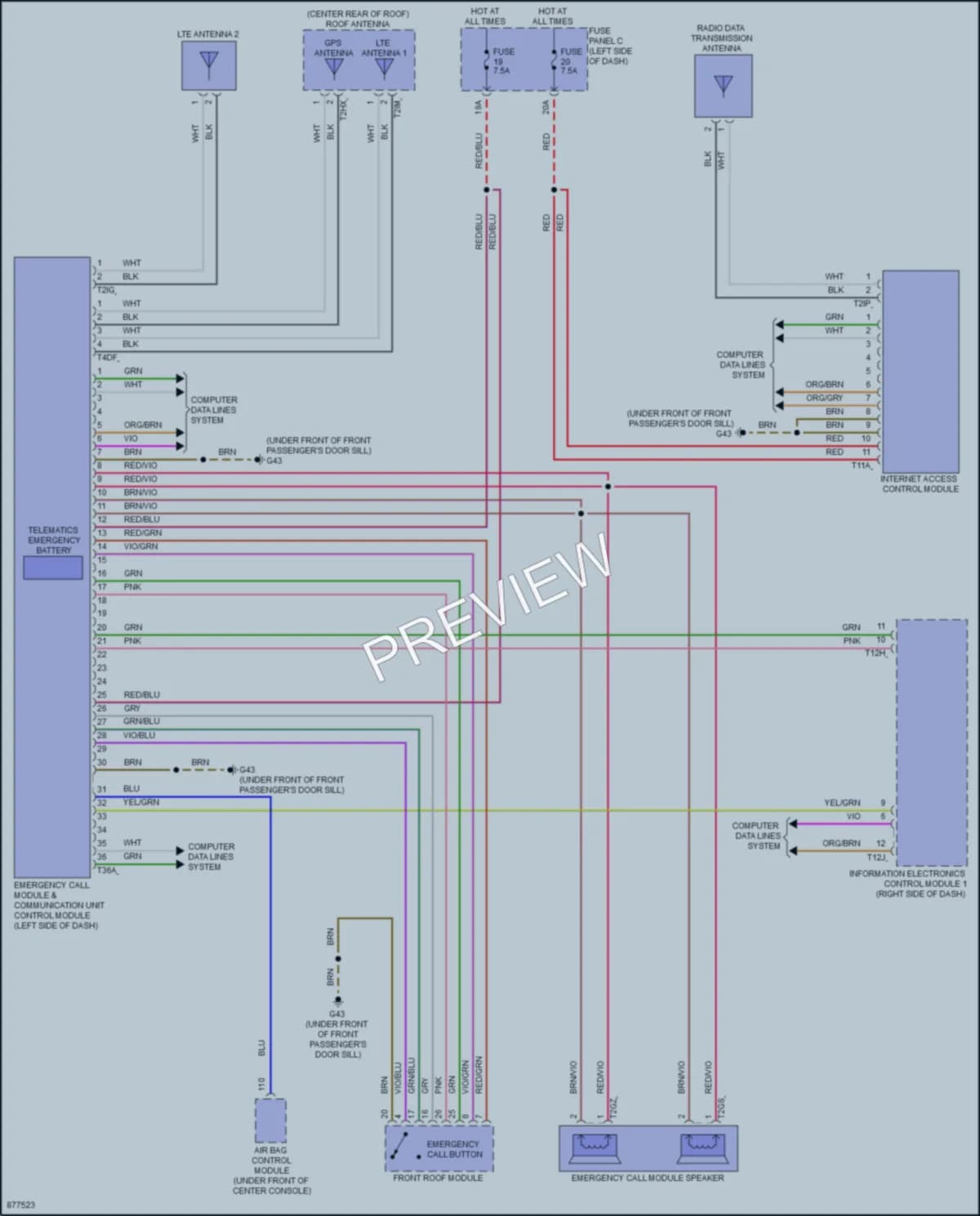 2024 Volkswagen GolfR Navigation wiring diagram preview
