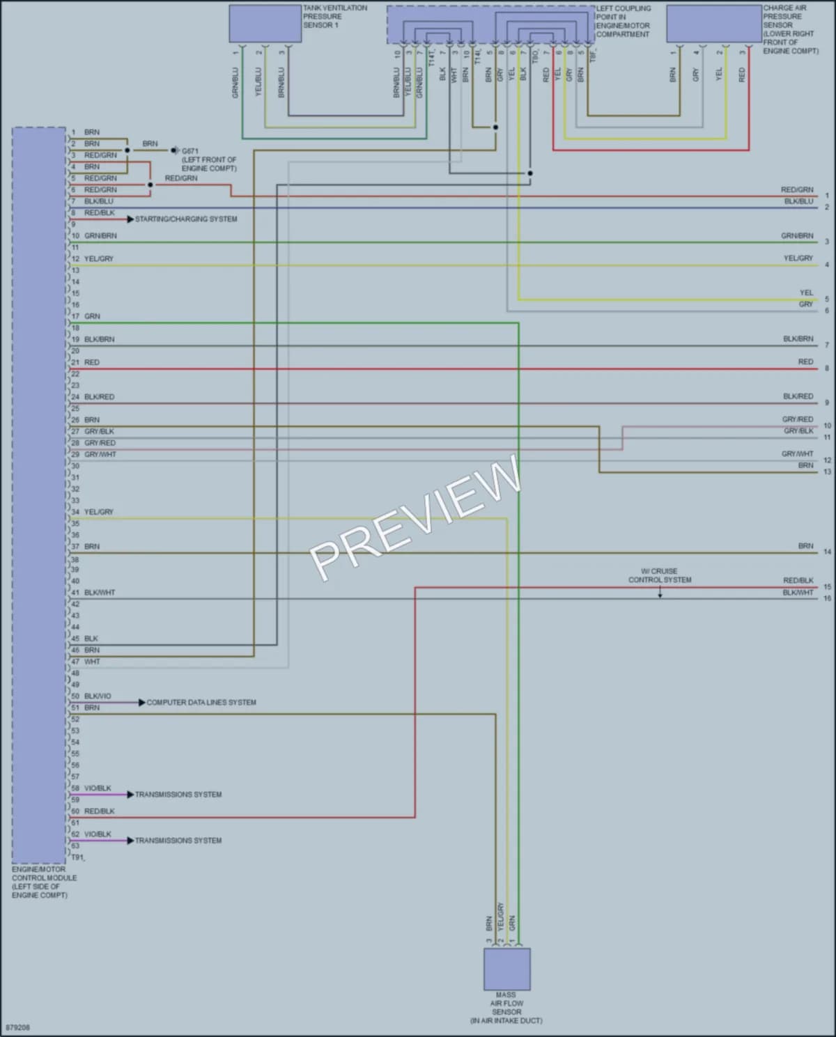2024 Volkswagen Tiguan Engine Performance wiring diagram preview
