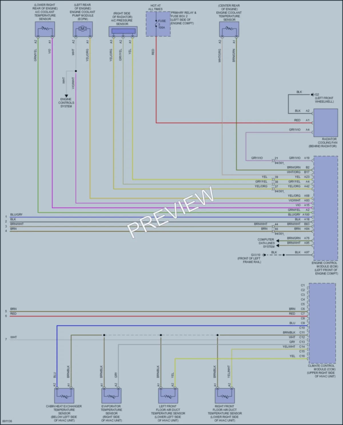 2024 Volvo S60 Air Conditioning Wiring Diagrams protected preview
