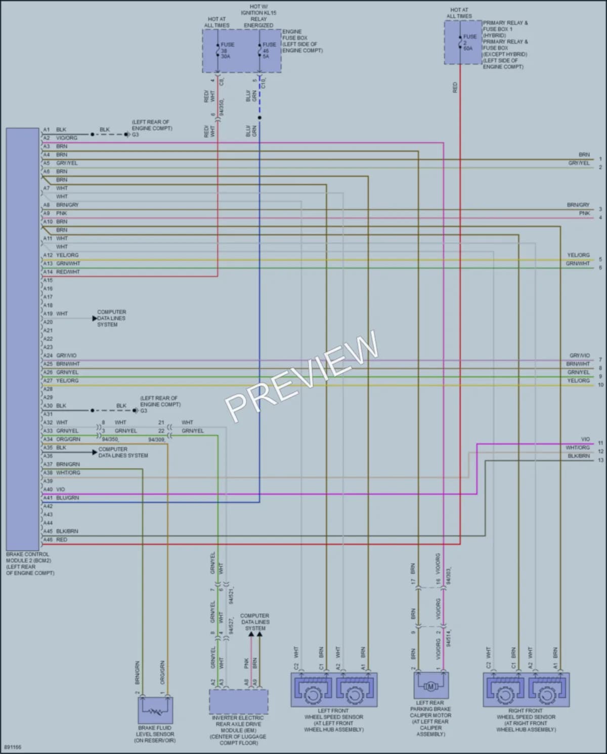 2024 Volvo S60 Anti Lock Brakes Wiring Diagrams protected preview
