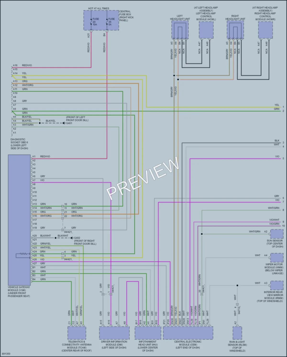 2024 Volvo S60 Computer Data Lines Wiring Diagrams protected preview