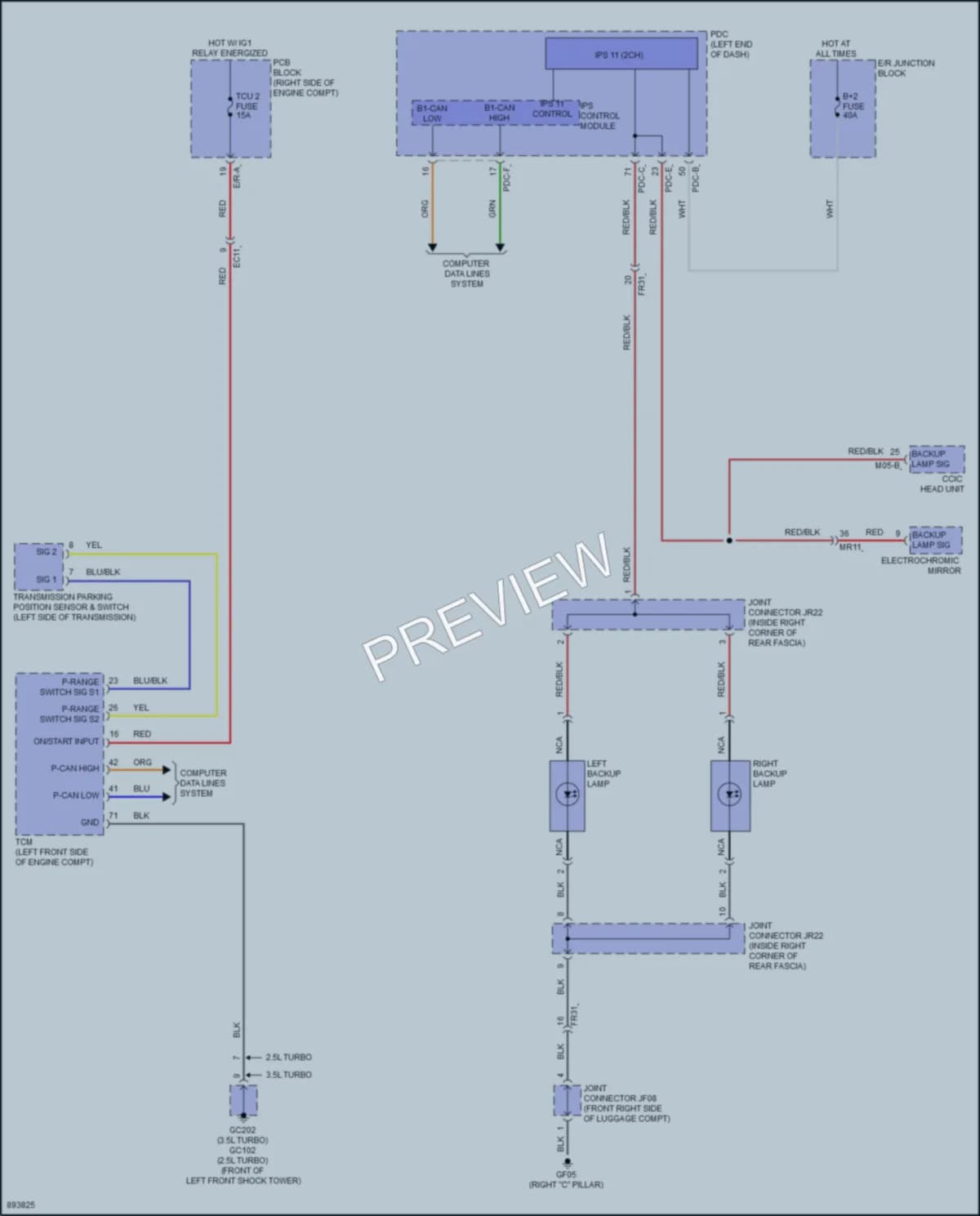 2025 Genesis G80 Exterior Lights Wiring Diagrams protected preview