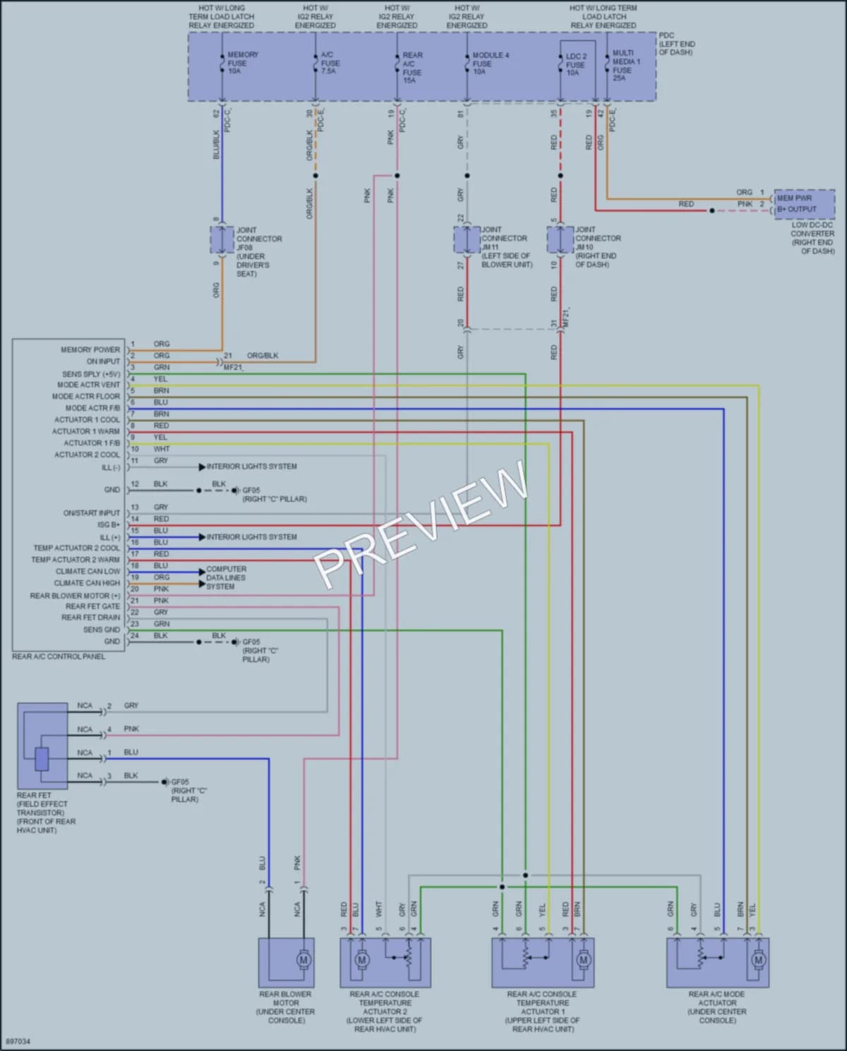 2025 Genesis GV80 Air Conditioning Wiring Diagrams protected preview