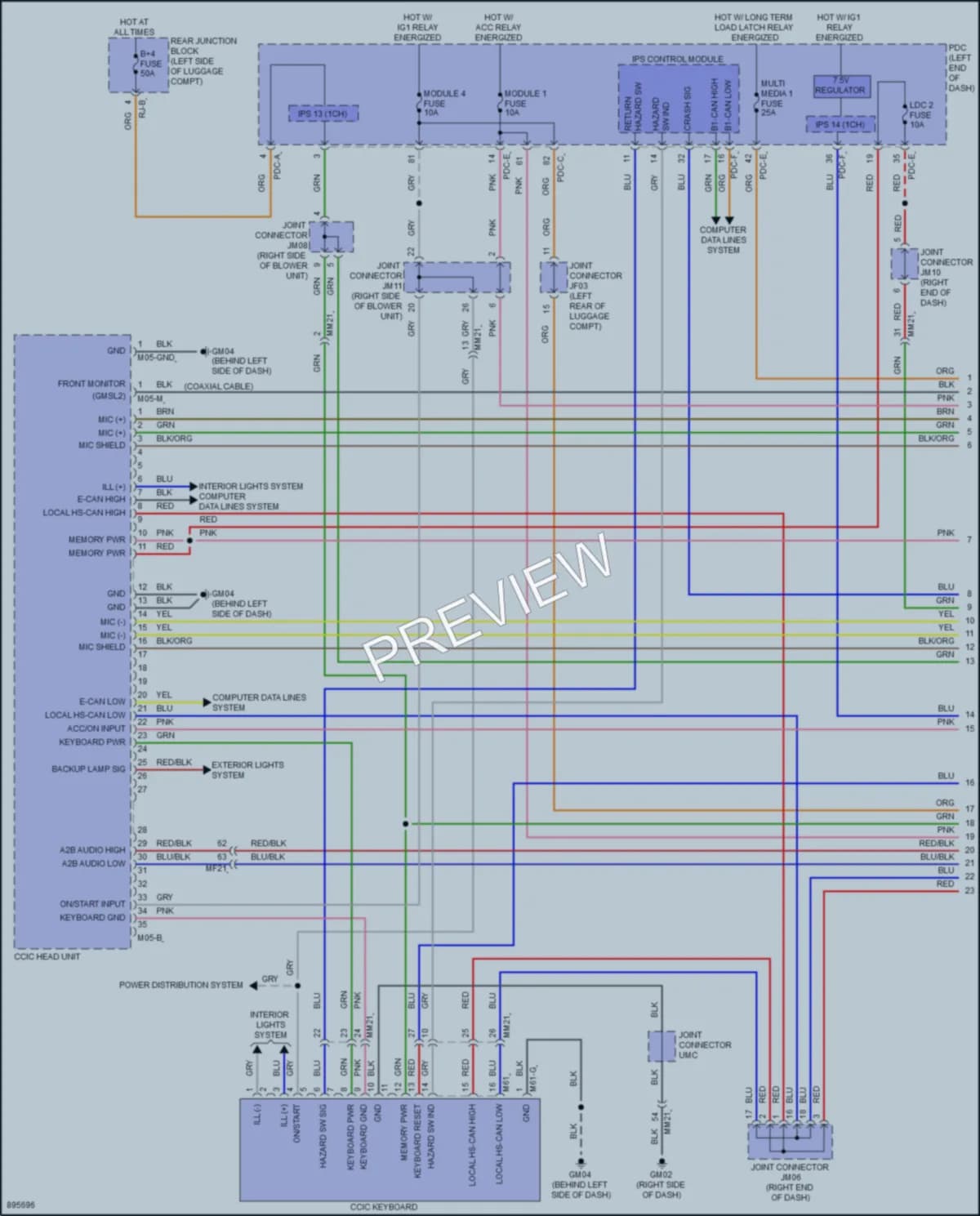 2025 Genesis GV80 Radio Wiring Diagrams protected preview