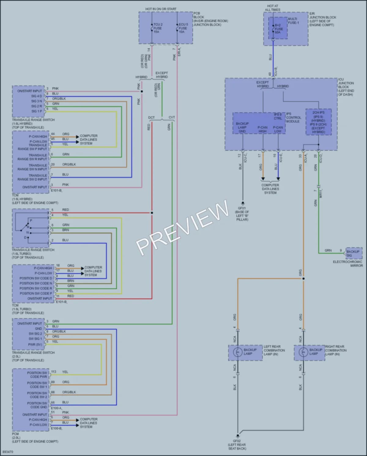 2025 Hyundai Elantra Exterior Lights Wiring Diagrams protected preview