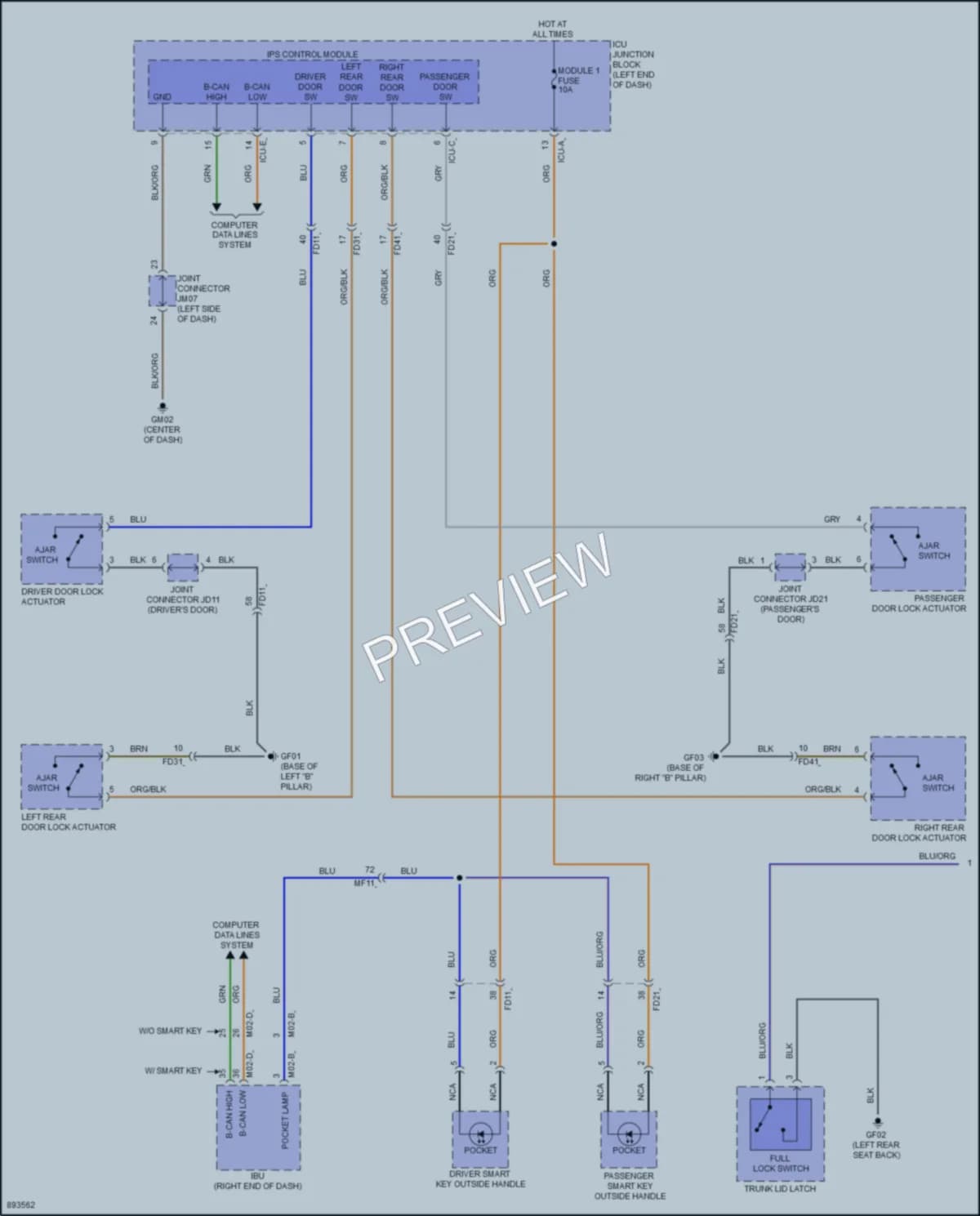 2025 Hyundai Elantra Interior Lights Wiring Diagrams protected preview