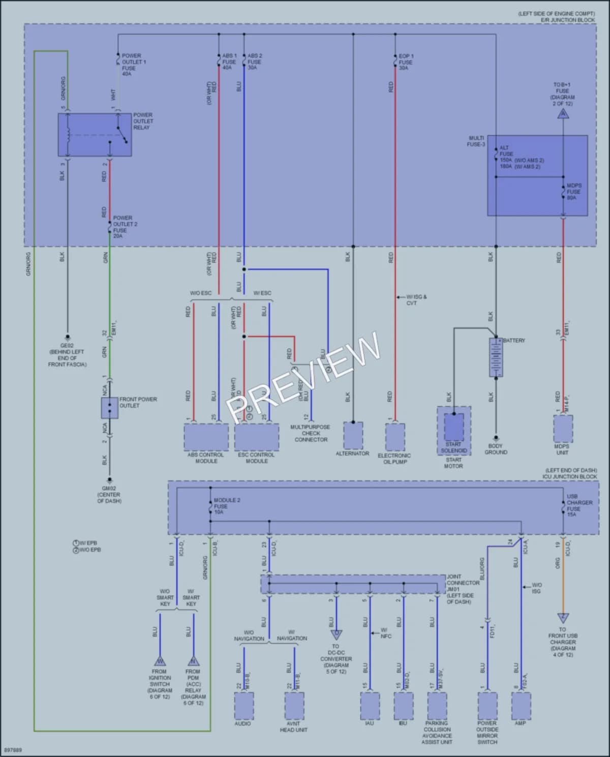 2025 Hyundai Elantra Power Distribution Wiring Diagrams protected preview