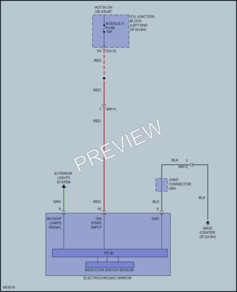 2025 Hyundai Elantra Power Mirrors Wiring Diagrams protected preview