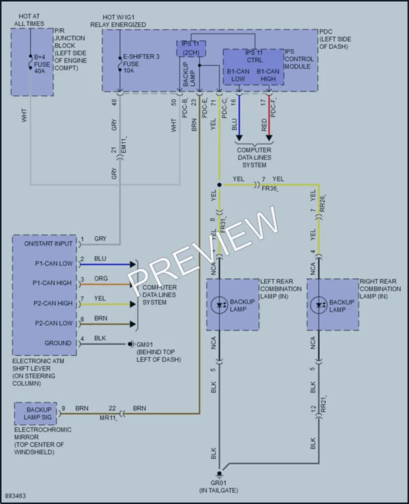 2025 Hyundai Ioniq5 Exterior Lights Wiring Diagrams protected preview