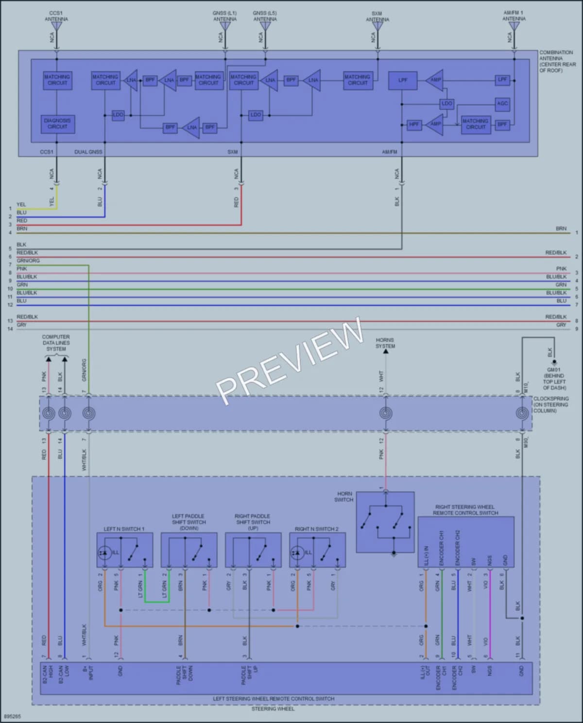 2025 Hyundai Ioniq5 Navigation Wiring Diagrams protected preview
