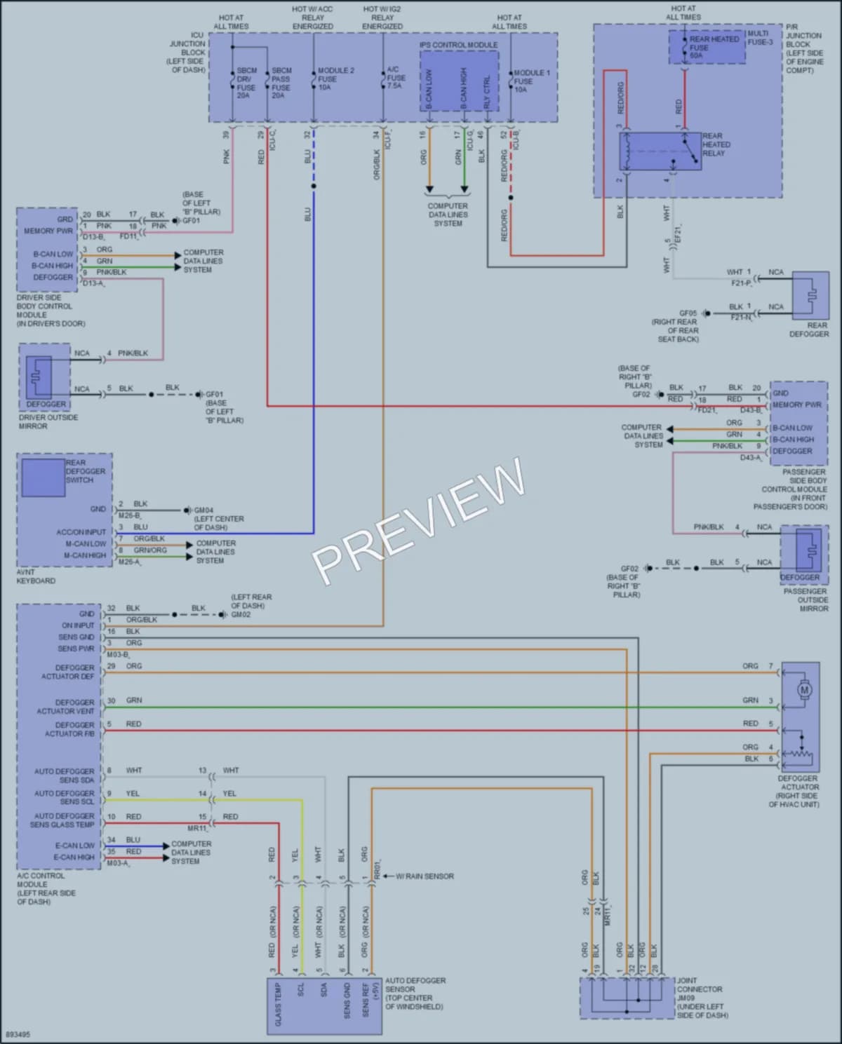 2025 Hyundai Ioniq6 Defoggers Wiring Diagrams protected preview