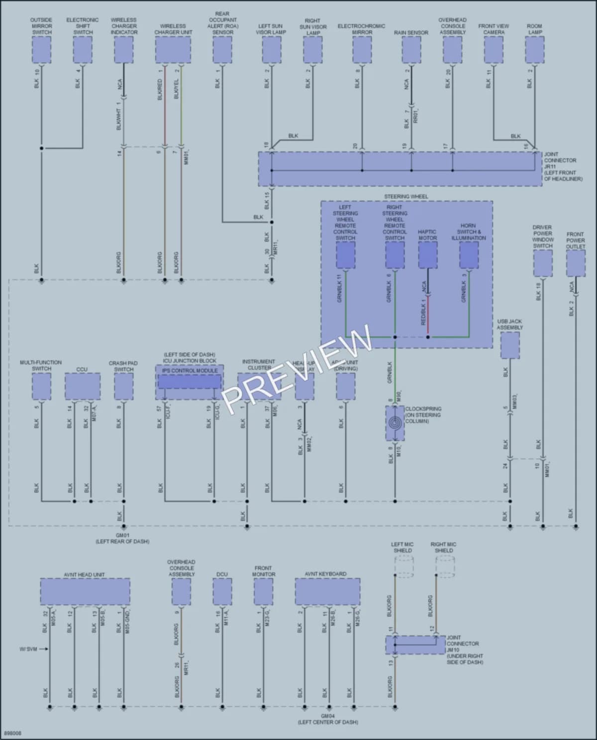 2025 Hyundai Ioniq6 Ground Distribution Wiring Diagrams protected preview