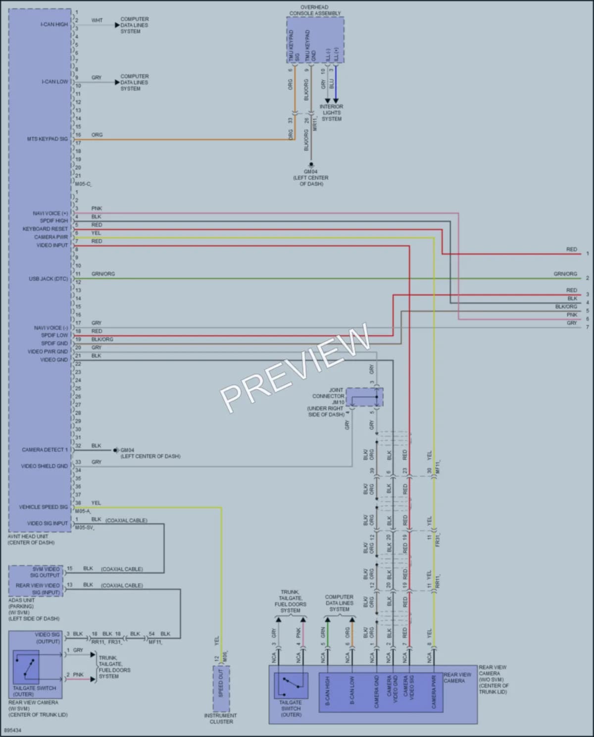 2025 Hyundai Ioniq6 Radio Wiring Diagrams protected preview