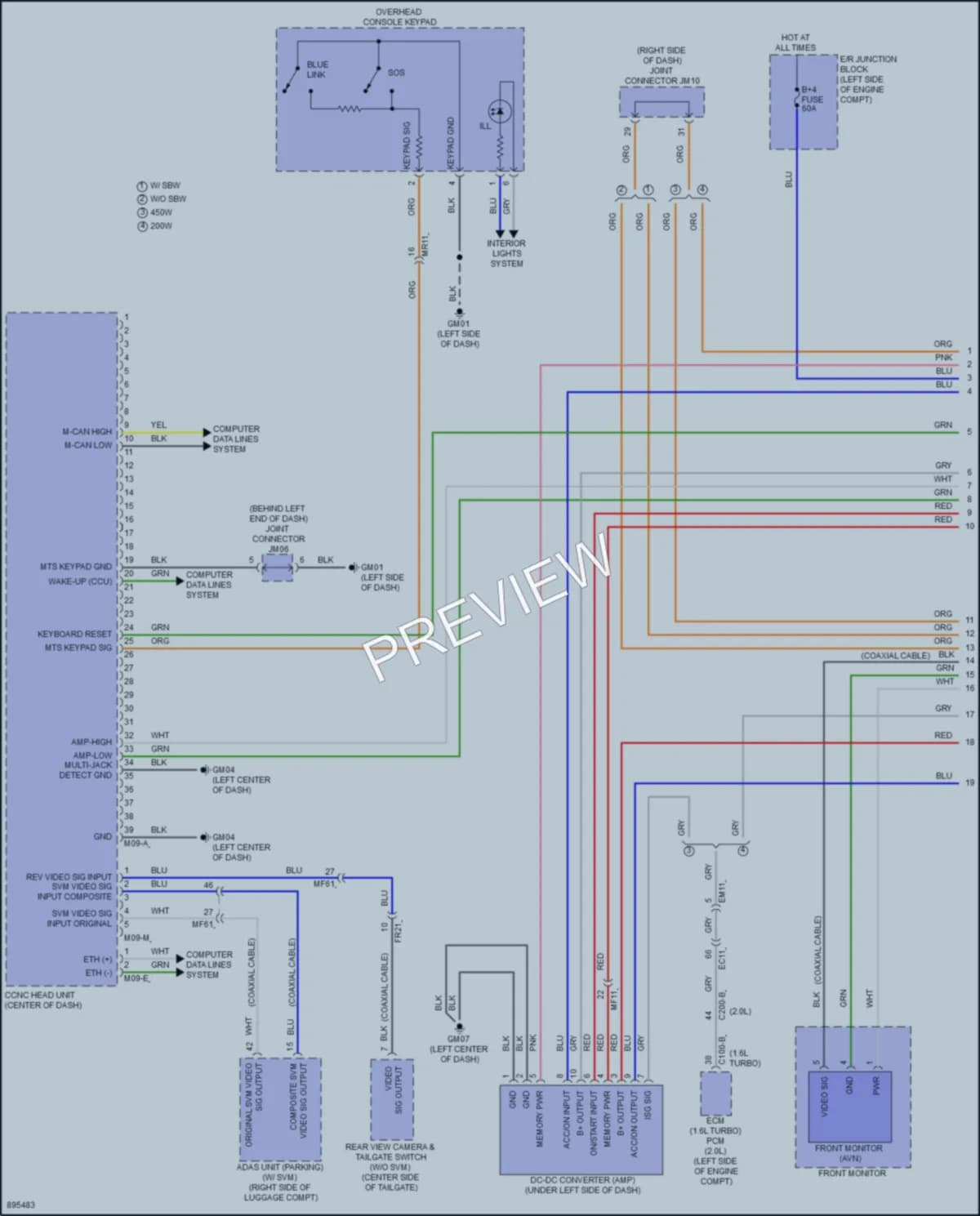 2025 Hyundai Kona Radio Wiring Diagrams protected preview