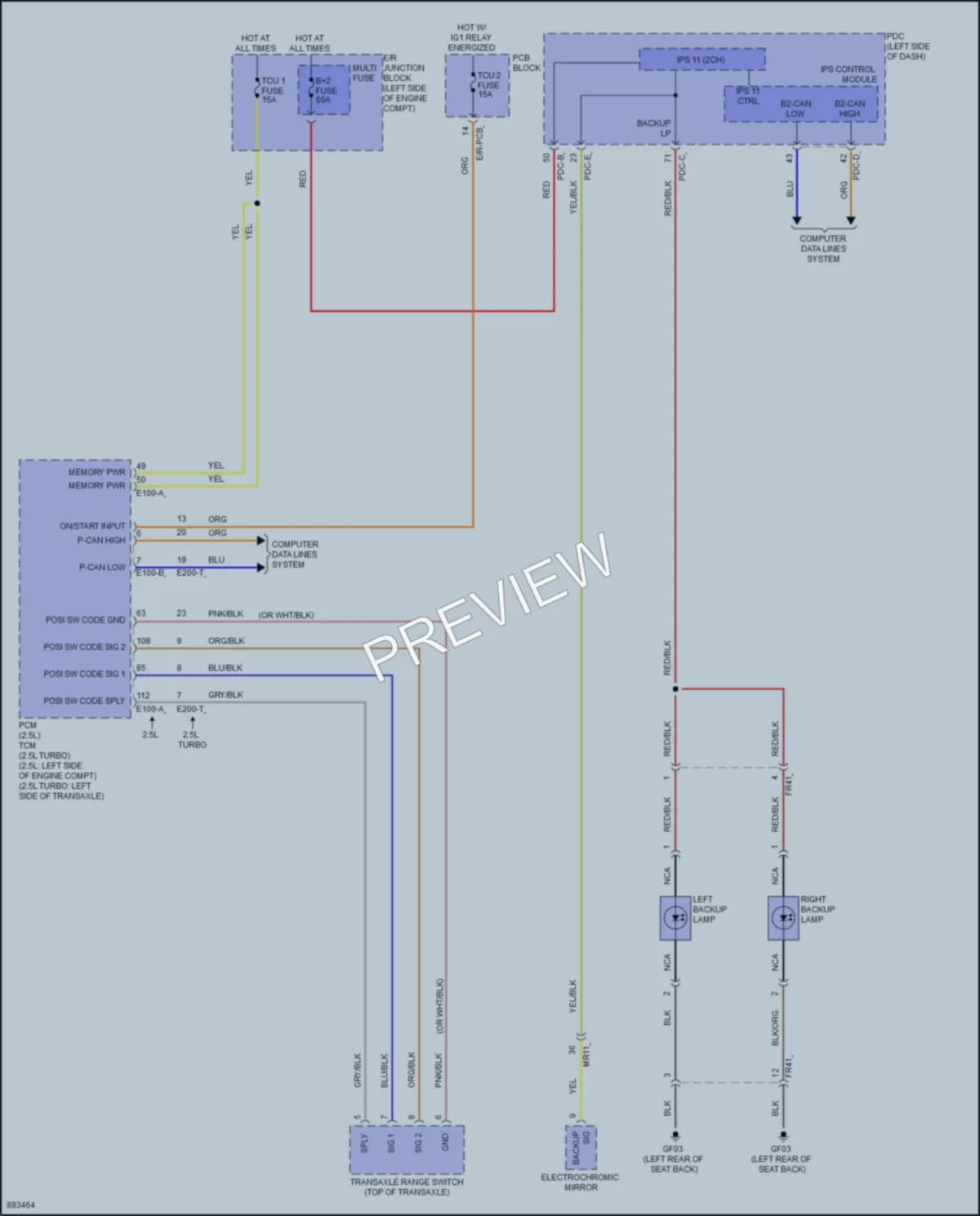 2025 Hyundai SantaCruz Exterior Lights wiring diagram preview