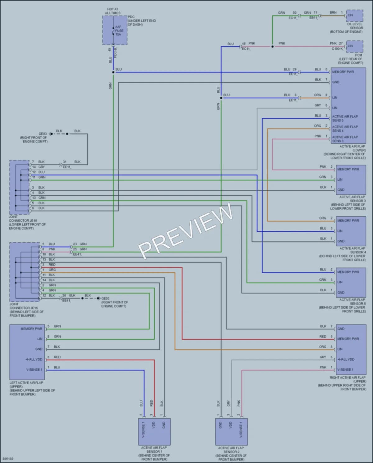 2025 Hyundai SantaFe Active Bodyworks wiring diagram preview