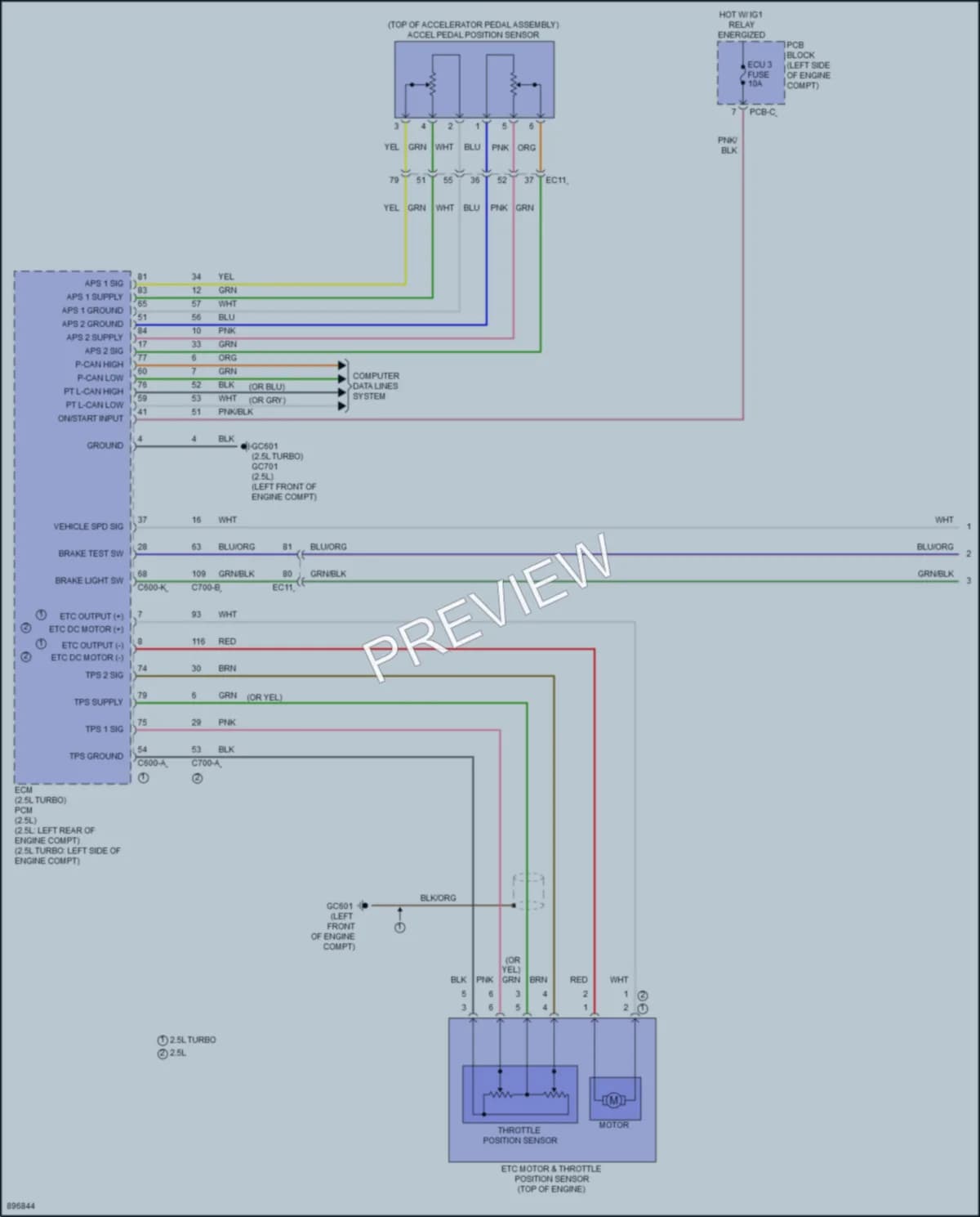 2025 Hyundai Sonata Cruise Control wiring diagram preview