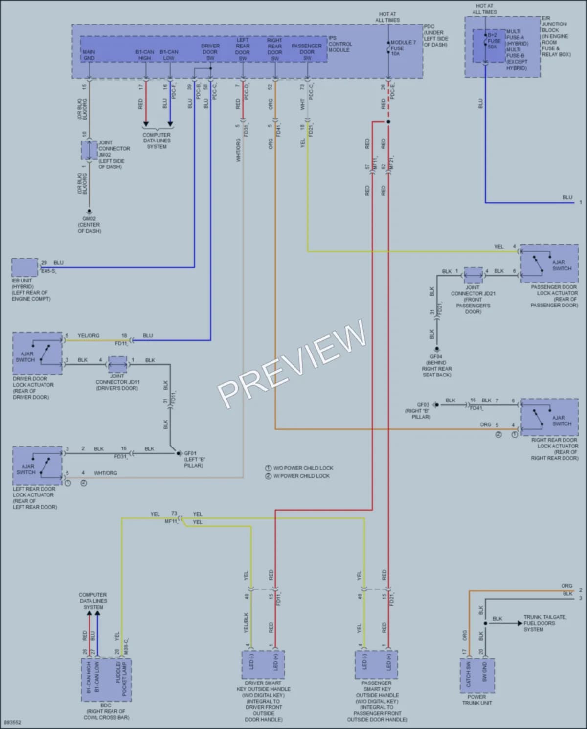 2025 Hyundai Sonata Interior Lights wiring diagram preview