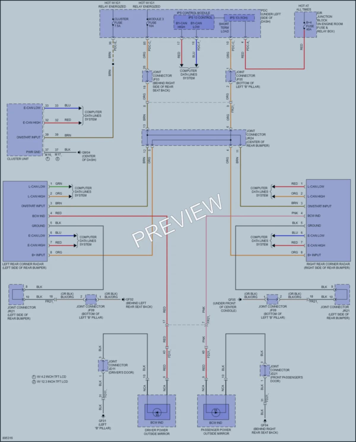 2025 Hyundai Sonata Navigation wiring diagram preview