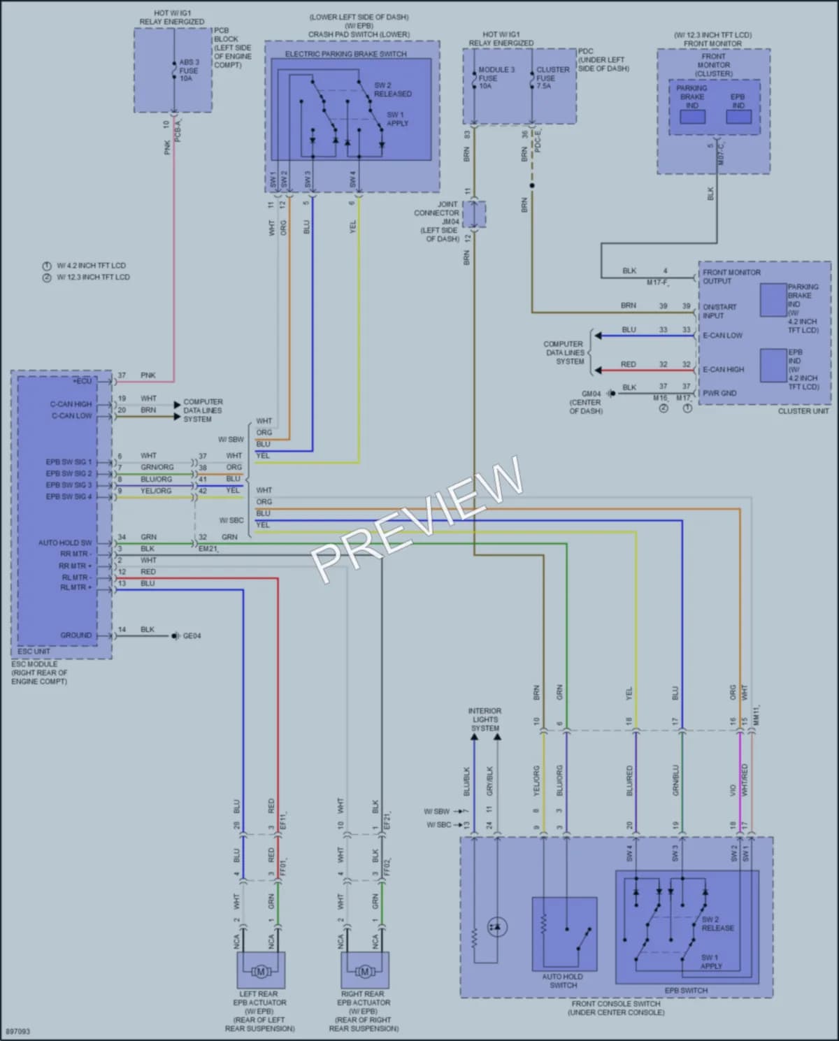 2025 Hyundai Sonata Shift Interlock wiring diagram preview