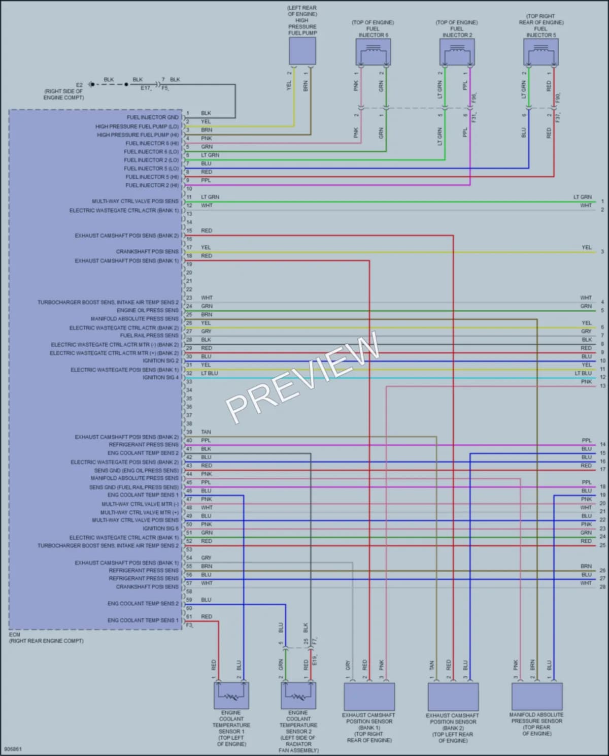 2025 Infiniti QX80 Engine Performance wiring diagram preview