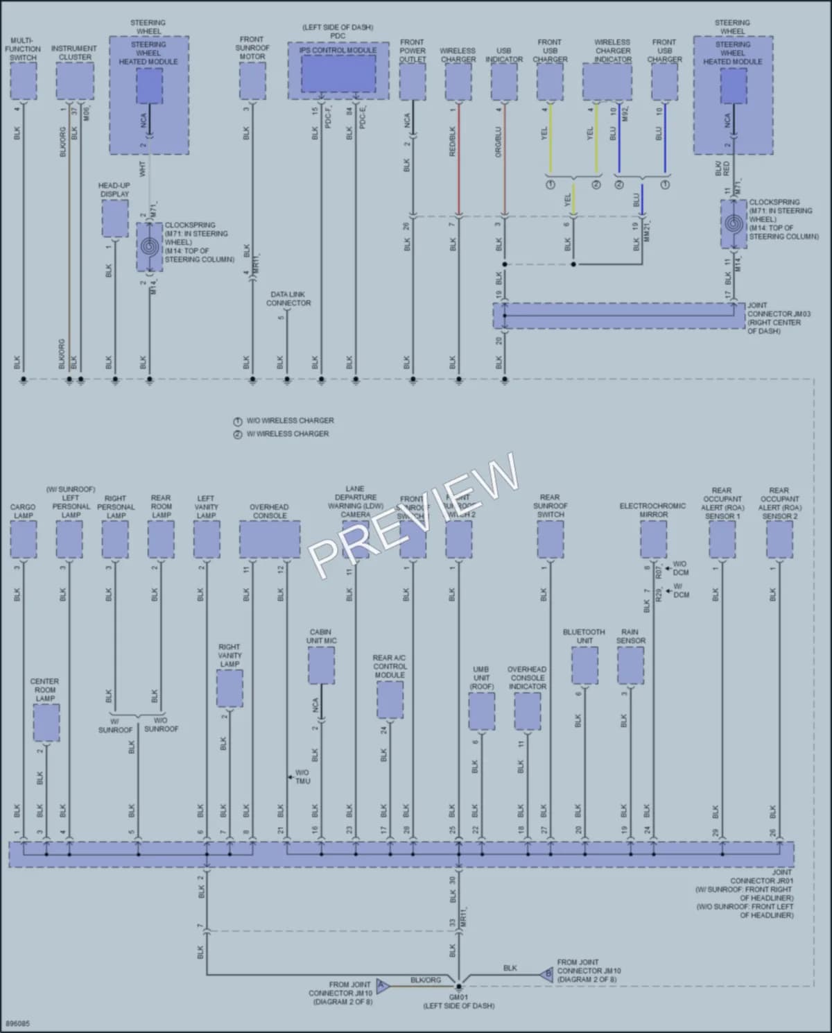 2025 Kia Carnival Ground Distribution wiring diagram preview