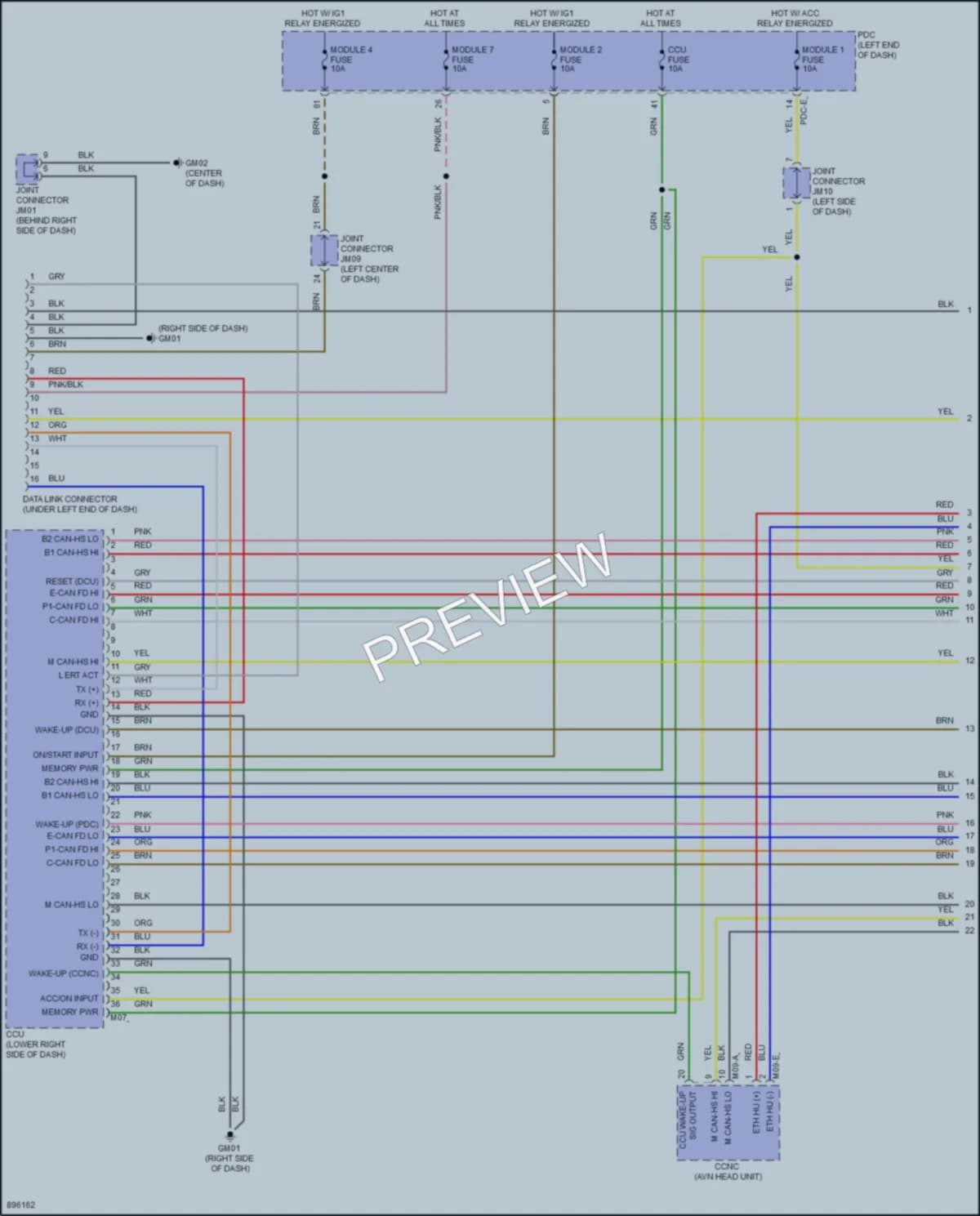 2025 Kia K5 Computer Data Lines wiring diagram preview