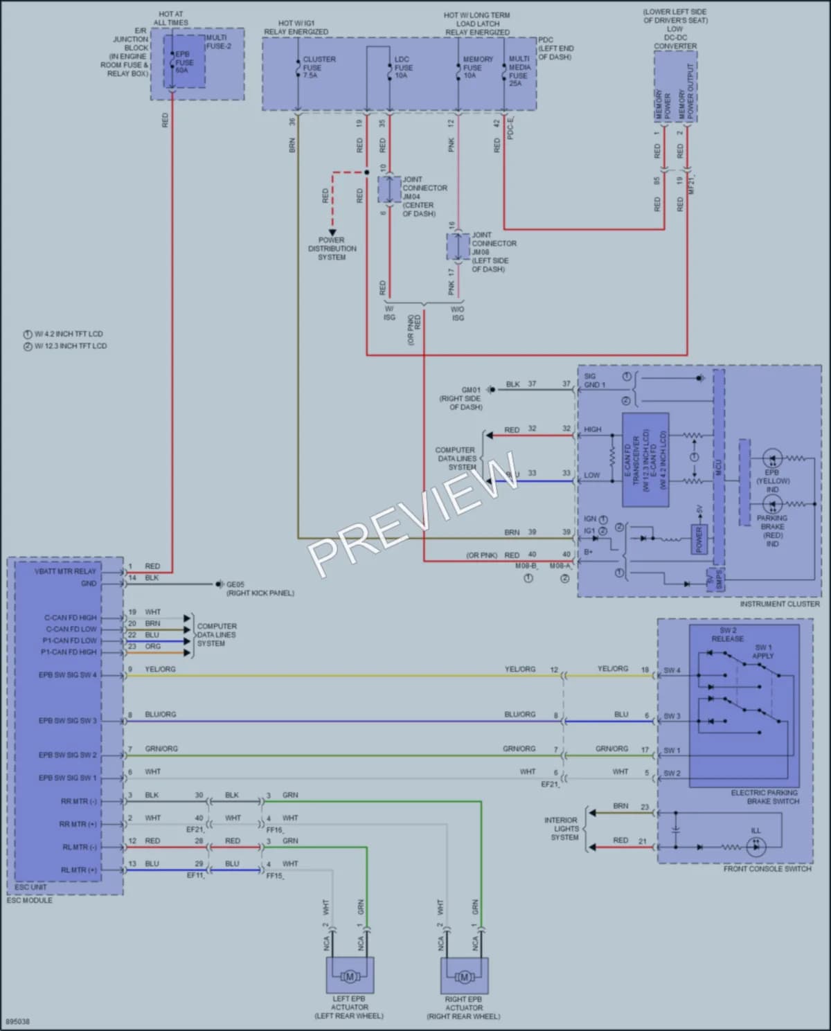 2025 Kia K5 Shift Interlock wiring diagram preview