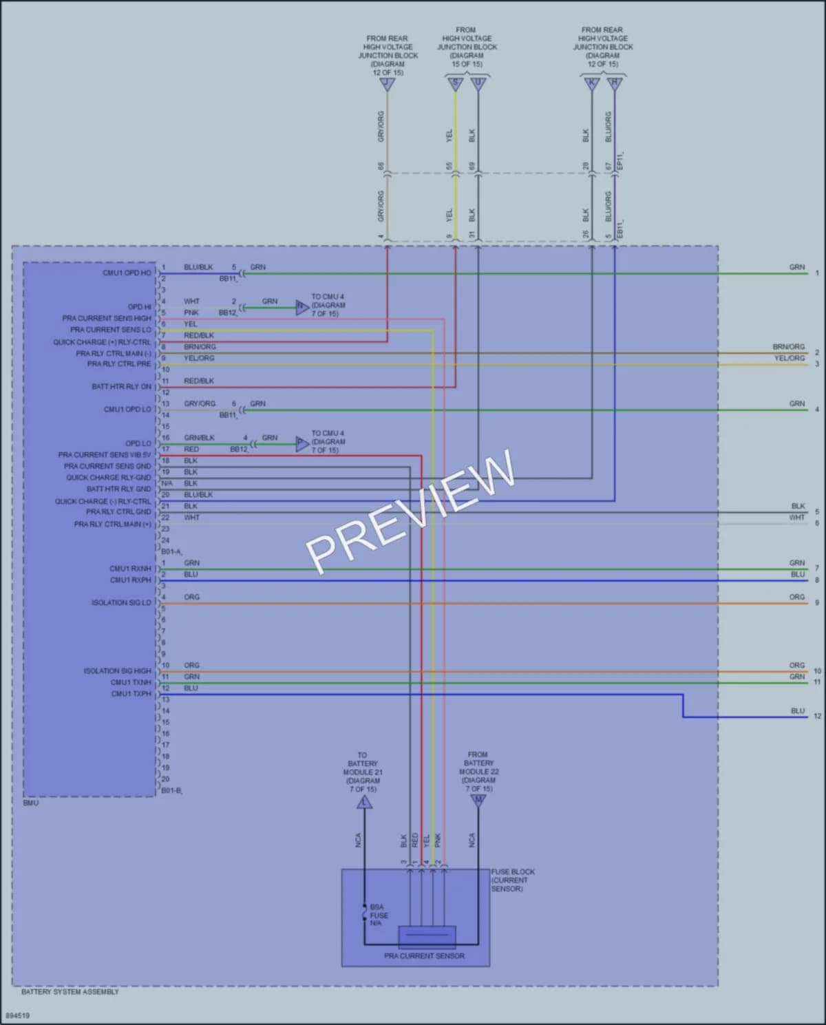2025 Kia NiroEV Engine Performance wiring diagram preview