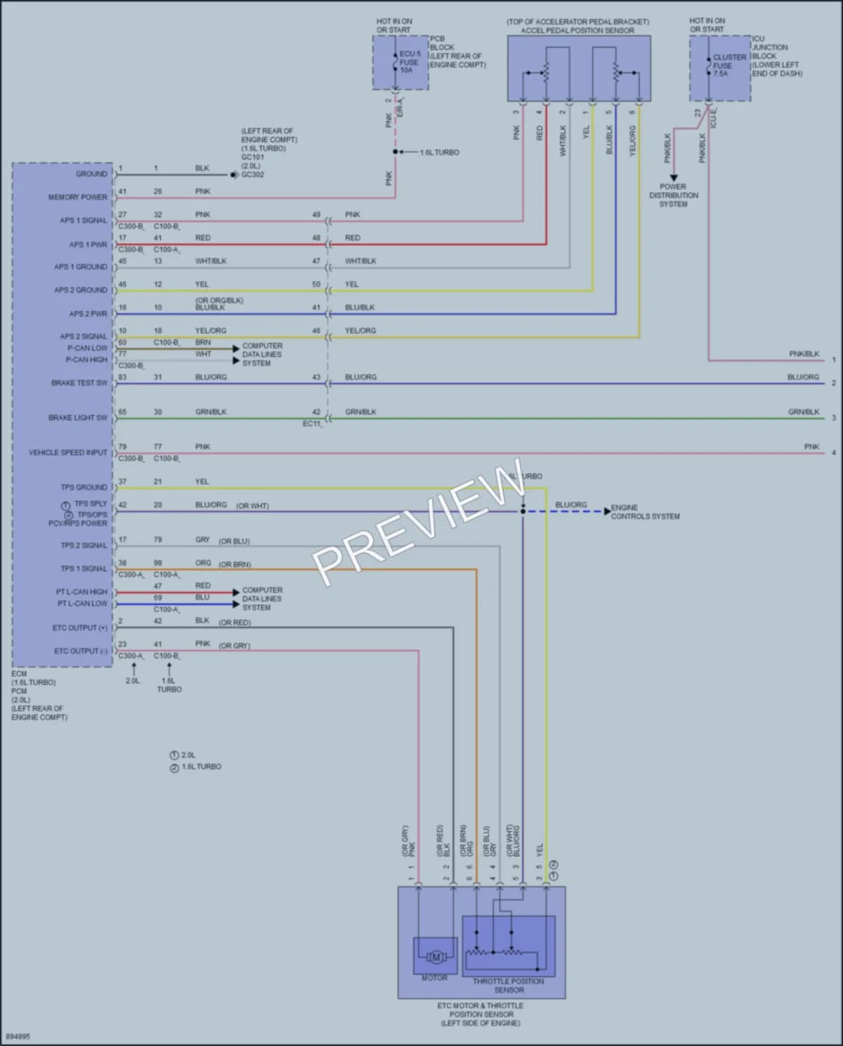 2025 Kia Seltos Cruise Control wiring diagram preview