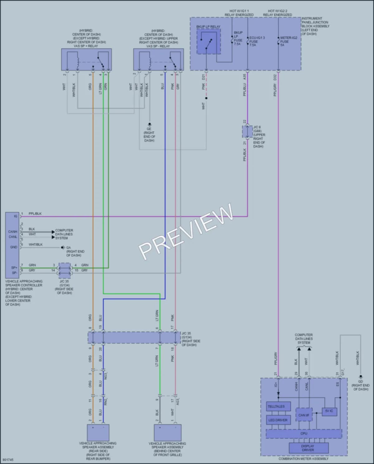 2025 Lexus ES250 Active Bodyworks Wiring Diagrams protected preview