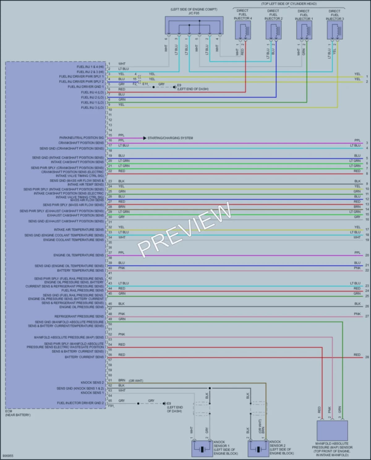 2025 Nissan Altima Engine Performance wiring diagram preview
