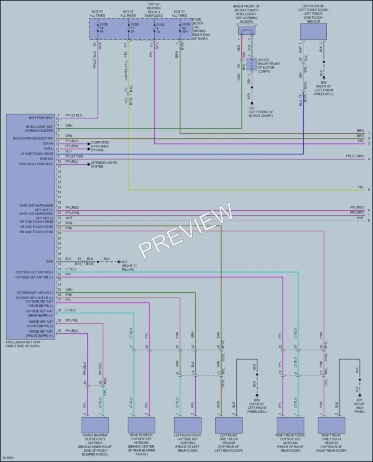 2025 Nissan Ariya Anti Theft wiring diagram preview