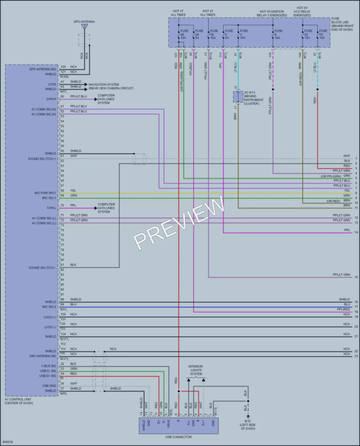 2025 Nissan Ariya Radio wiring diagram preview