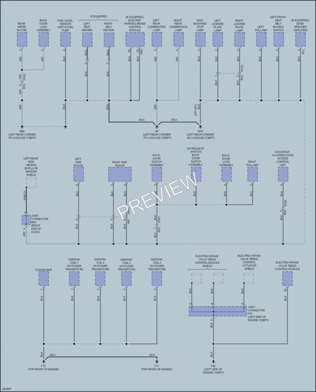 2025 Nissan KicksPlay Ground Distribution wiring diagram preview
