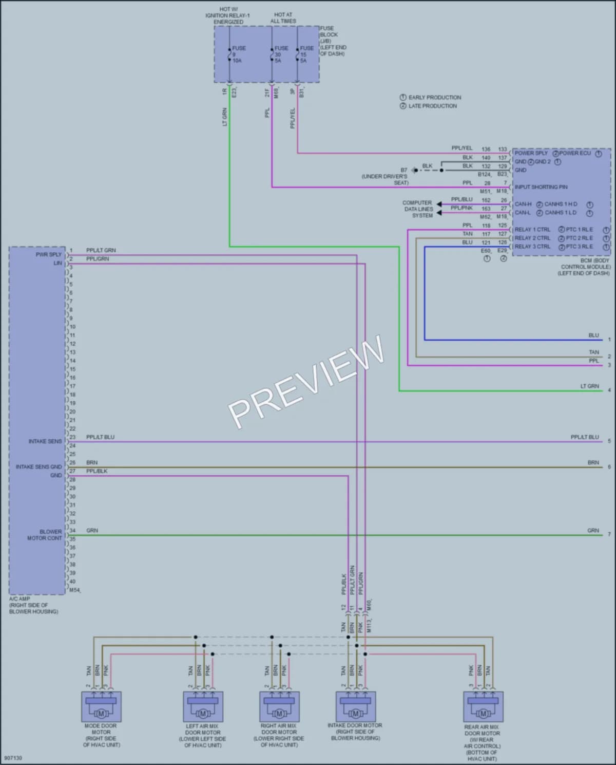 2025 Nissan Rogue Air Conditioning wiring diagram preview